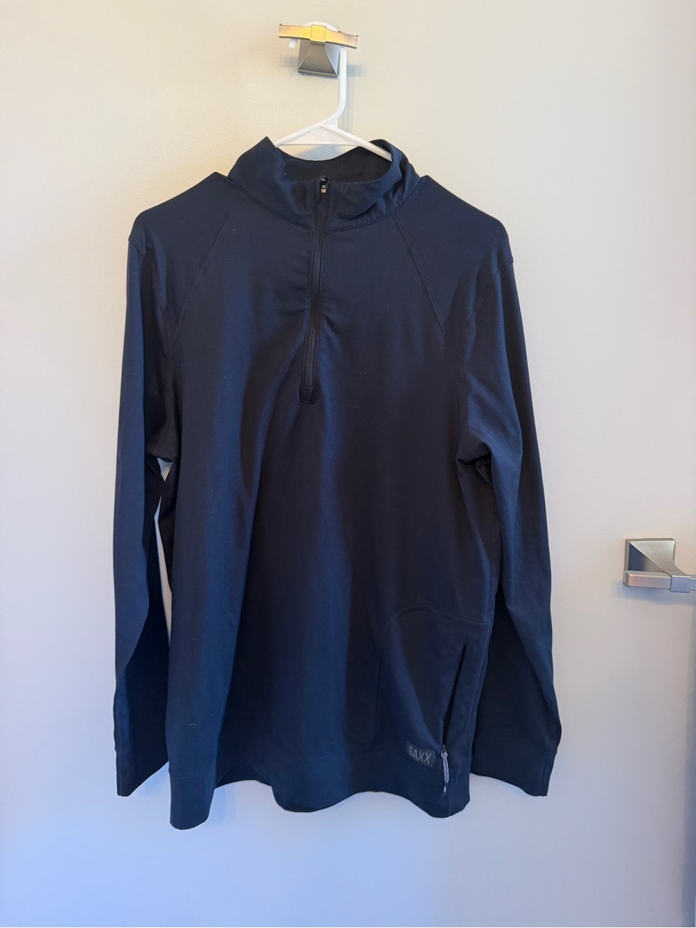 Saxx Men’s PeakDaze Soft Knit Performance Half Zip Pullover